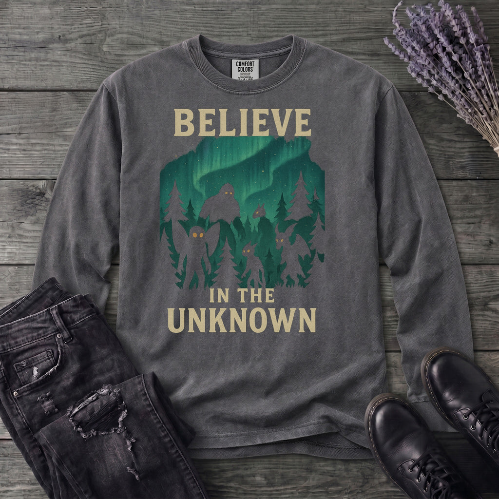 Believe In The Unknown Long Sleeve T-Shirt