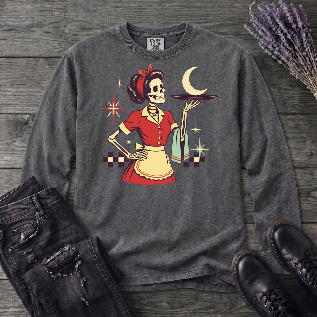 Serving Long Sleeve T-Shirt