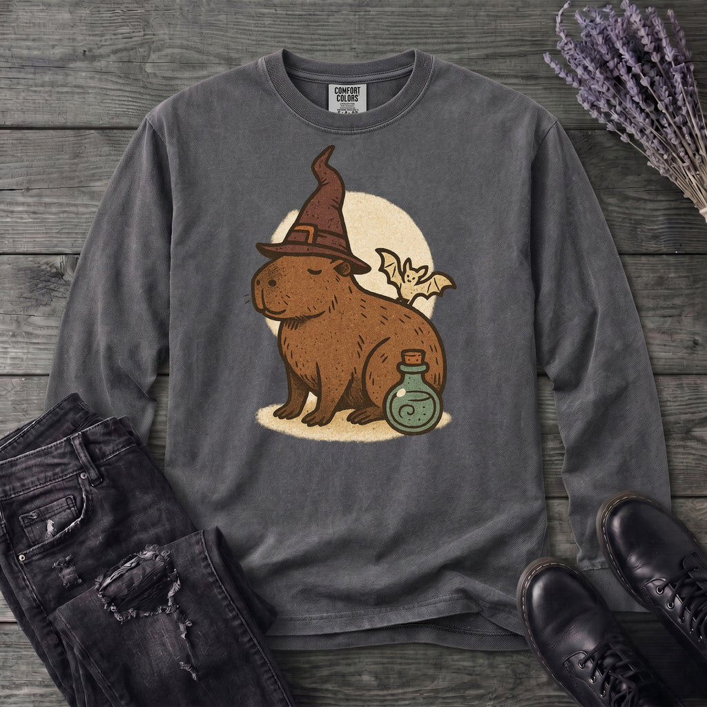 capybarra witch Long Sleeve T-Shirt