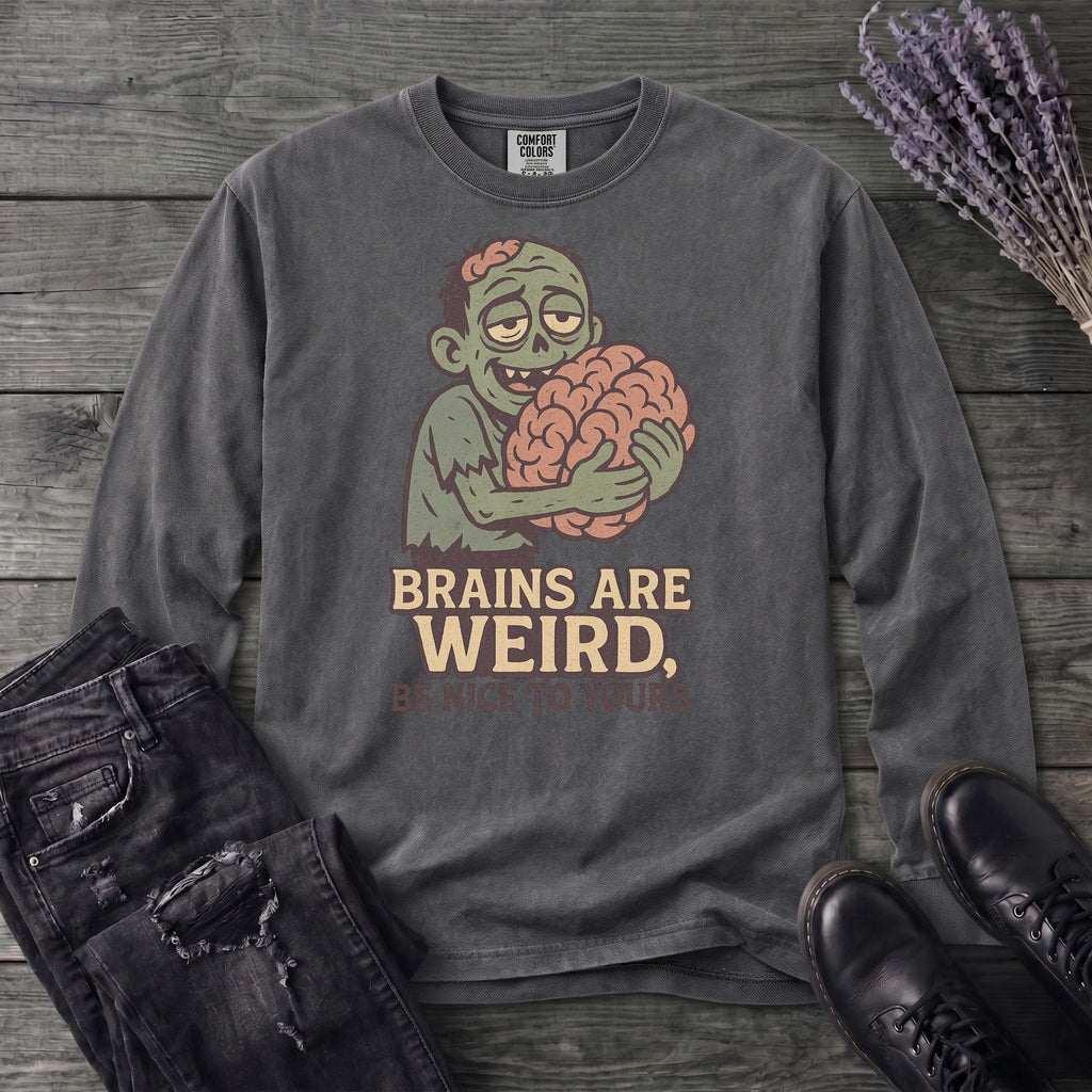 Brains Are Weird Long Sleeve T-Shirt