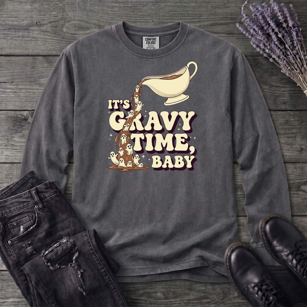 Its Gravy Time Baby Long Sleeve T-Shirt