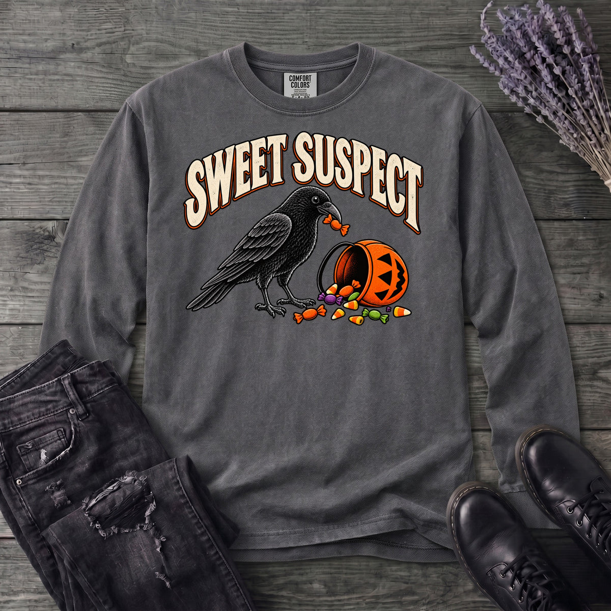 Sweet Suspect Long Sleeve T-Shirt
