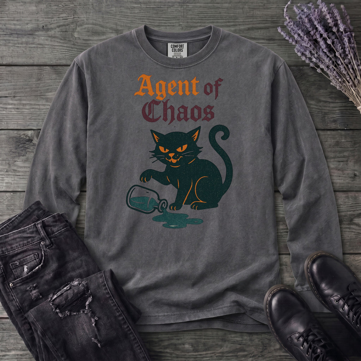 agent of chaos Long Sleeve T-Shirt