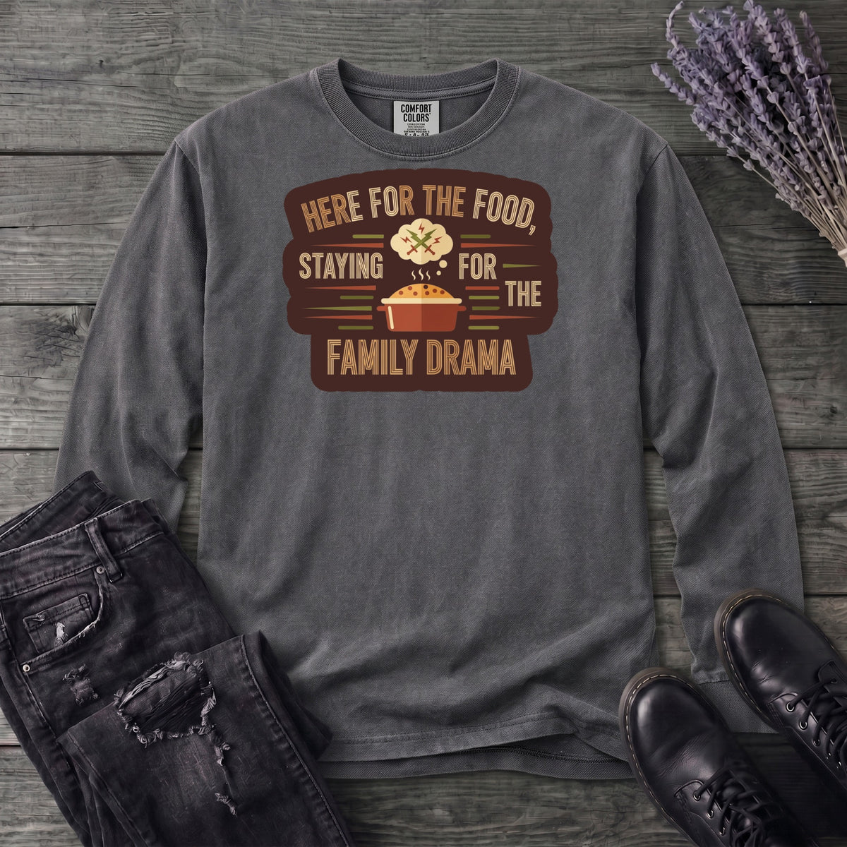 Family Drama Long Sleeve T-Shirt