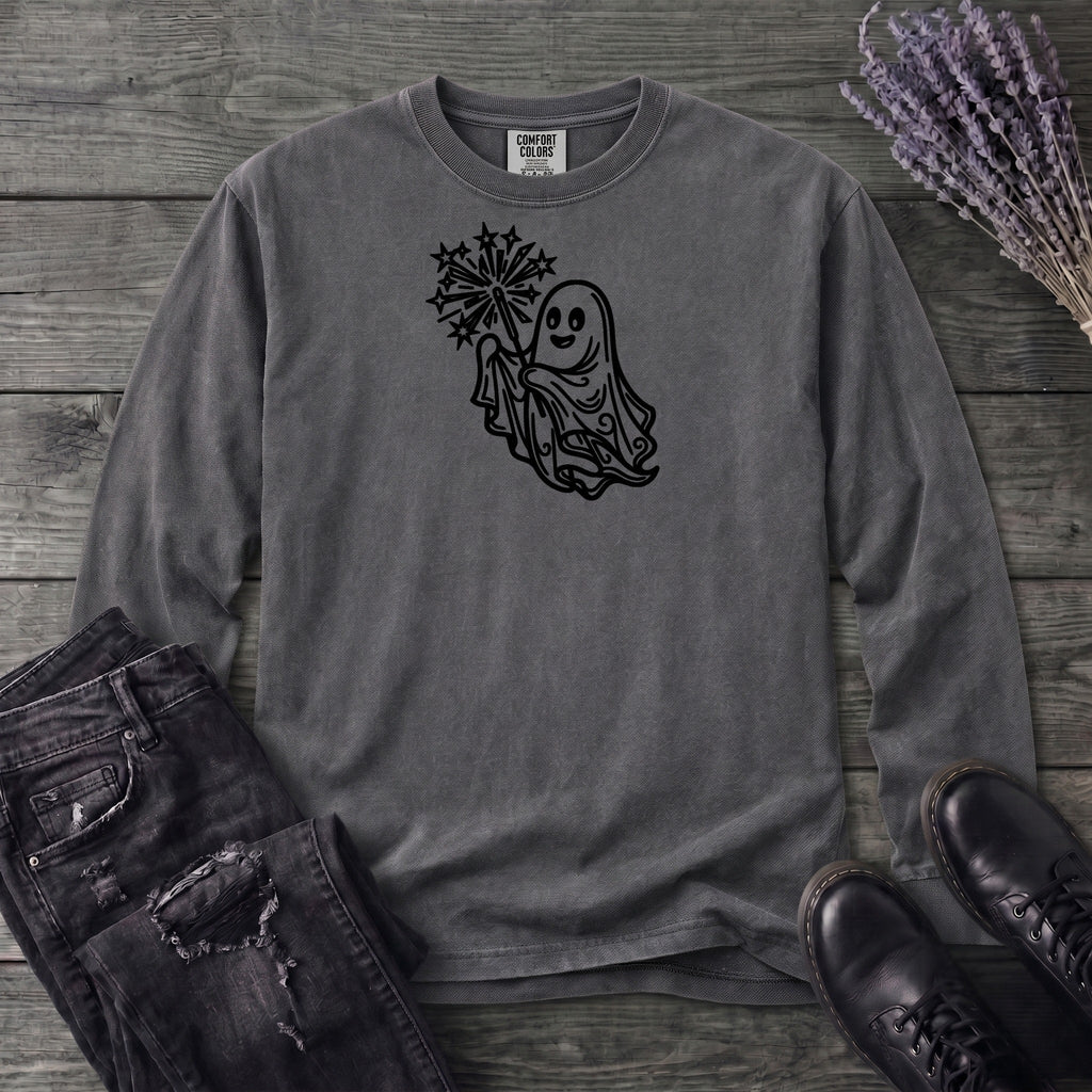 Ghost Sparkler Long Sleeve T-Shirt