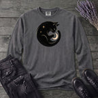 Cat and Moon Long Sleeve T-Shirt