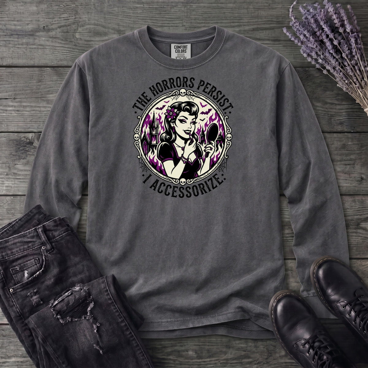 The Horrors Persist Long Sleeve T-Shirt