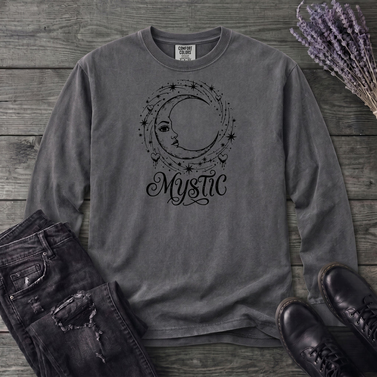 Mystic Moon Long Sleeve T-Shirt