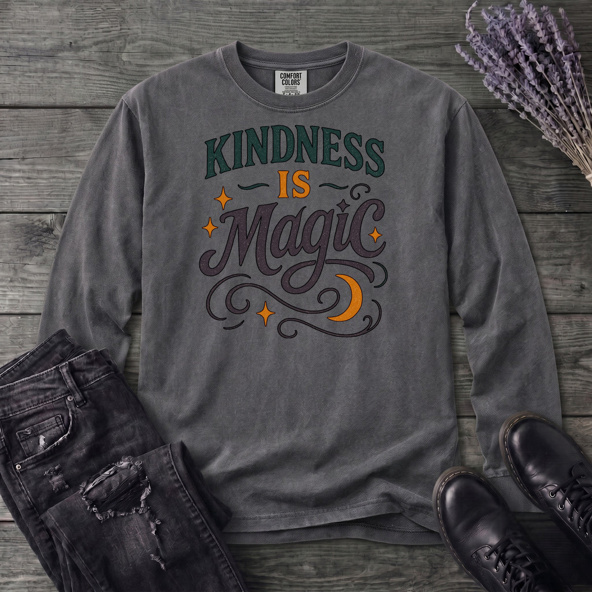 Kindness Is Magic Long Sleeve T-Shirt