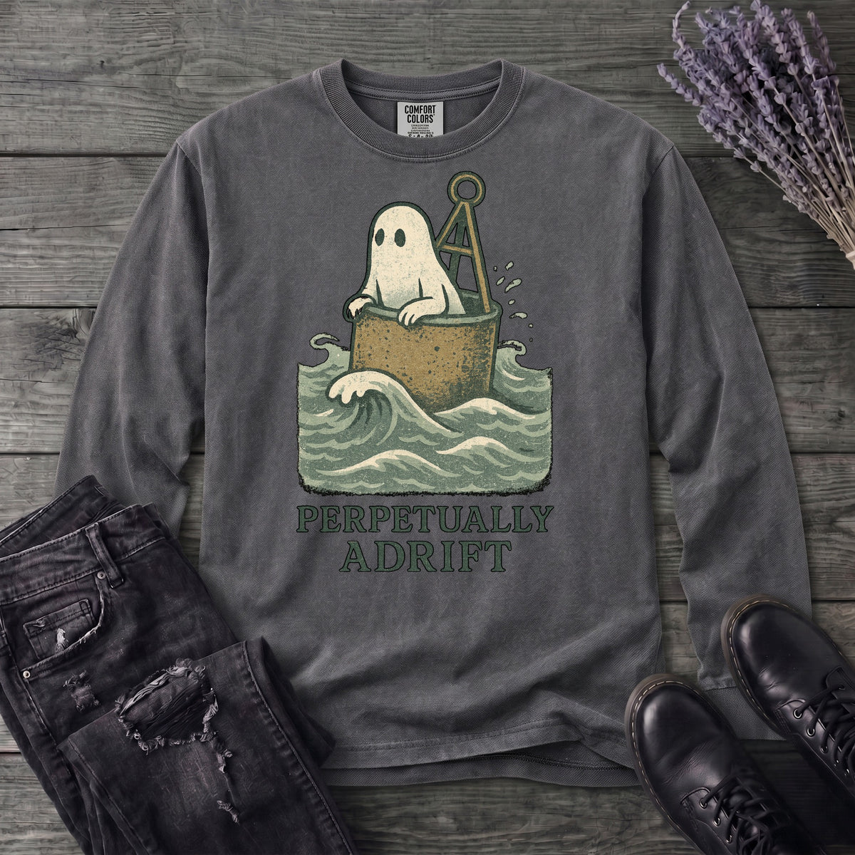 Perpetually Adrift Long Sleeve T-Shirt