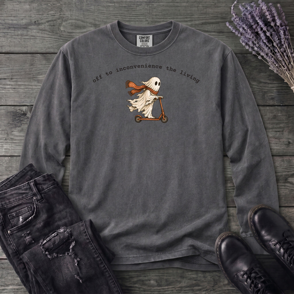 Off To Inconvenience The Living Long Sleeve T-Shirt