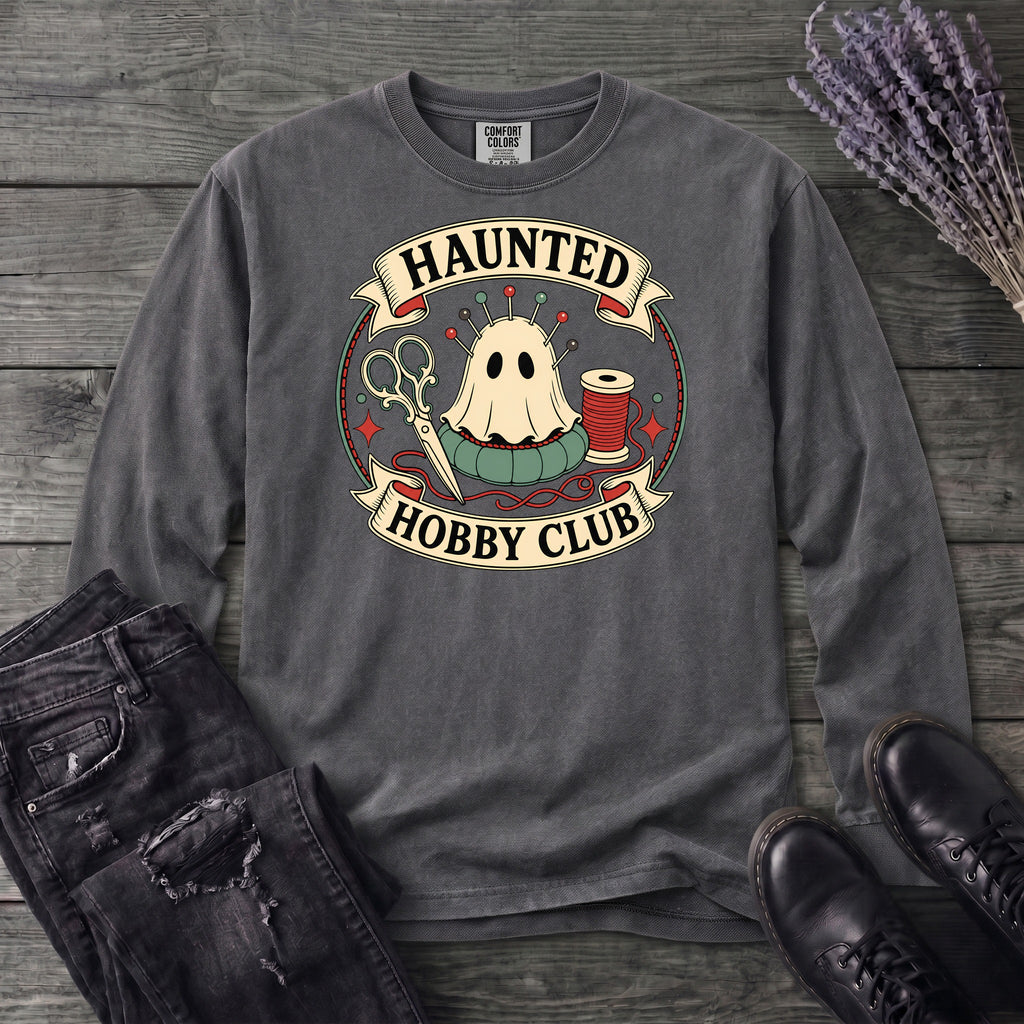 Haunted Hobby Club Long Sleeve T-Shirt