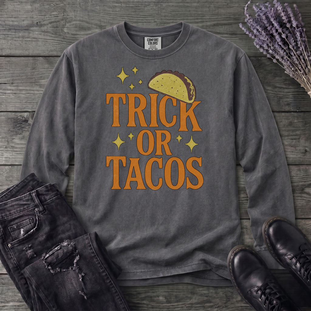 Trick Or Tacos Long Sleeve T-Shirt