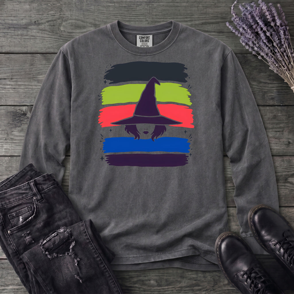 Witch Stripes Long Sleeve T-Shirt