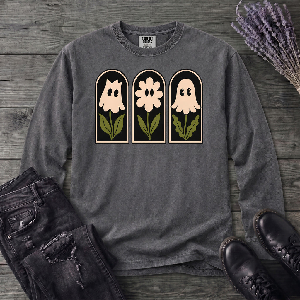 Ghosts In Bloom Long Sleeve T-Shirt