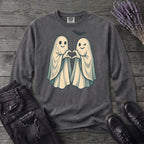 Two Ghosts Heart Hands Long Sleeve T-Shirt