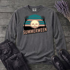 Summerween Skull Long Sleeve T-Shirt
