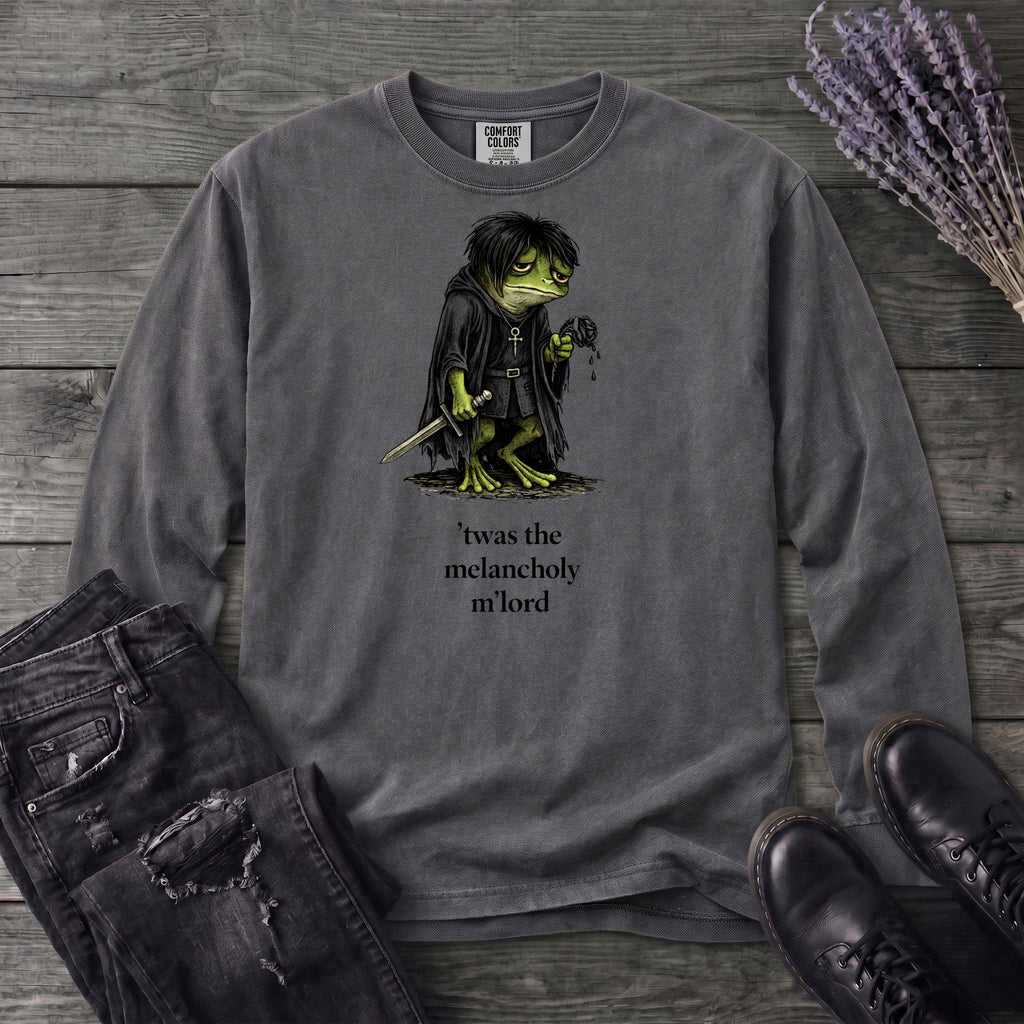 Twas The Melancholy Long Sleeve T-Shirt