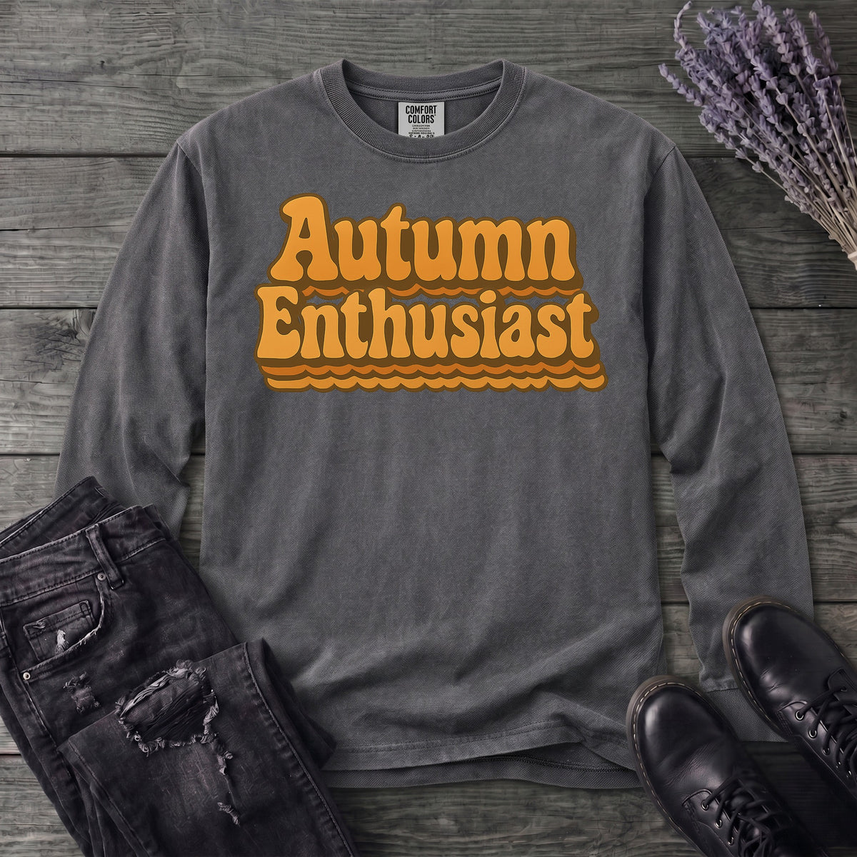autumn enthusiast Long Sleeve T-Shirt