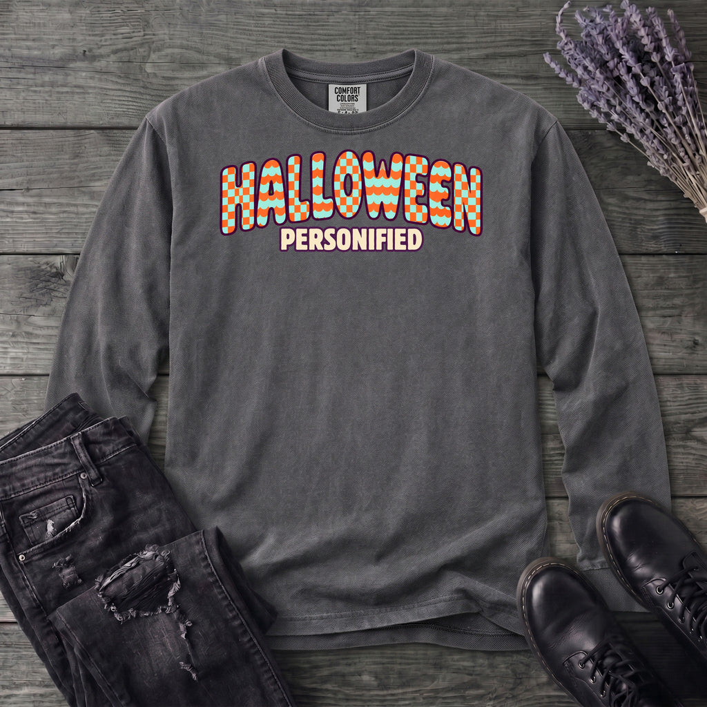 Halloween Personified Long Sleeve T-Shirt