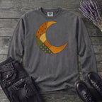Patchwork Crescent Moon Long Sleeve T-Shirt
