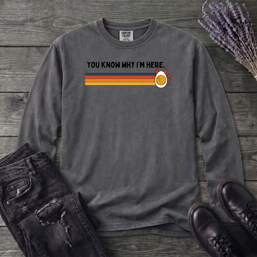 Retro Deviled Egg Long Sleeve T-Shirt