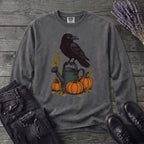 Raven Pumpkin Patch Long Sleeve T-Shirt