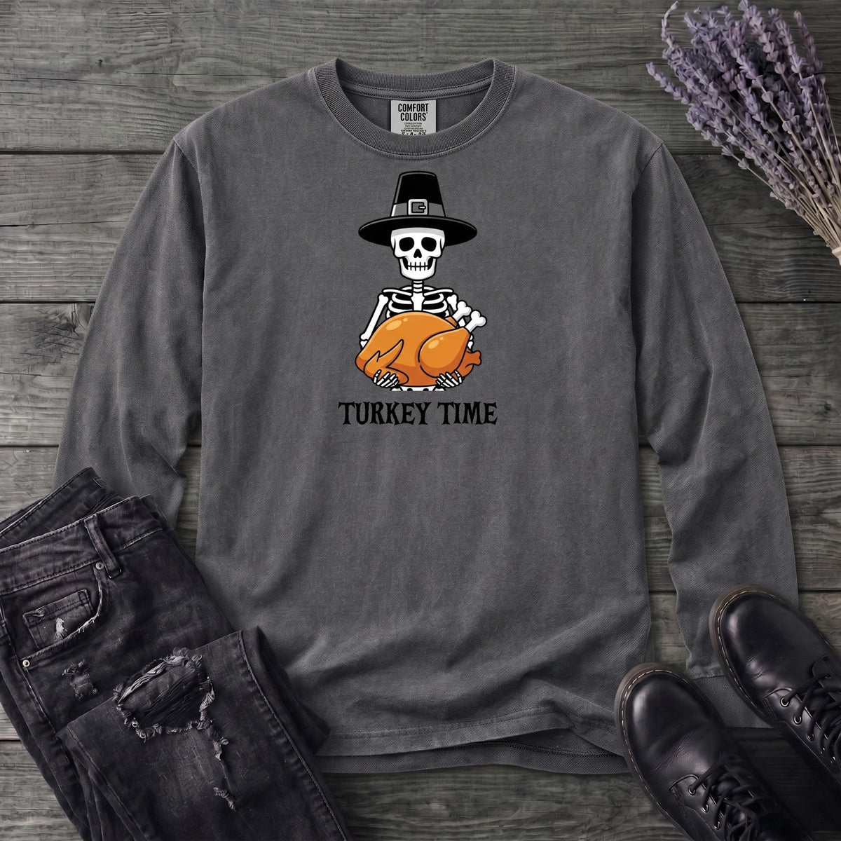 Turkey Time Long Sleeve T-Shirt