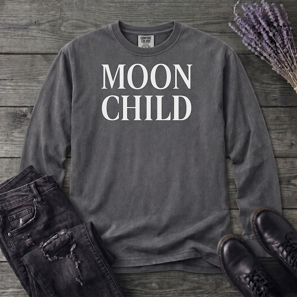 Moon Child Long Sleeve T-Shirt