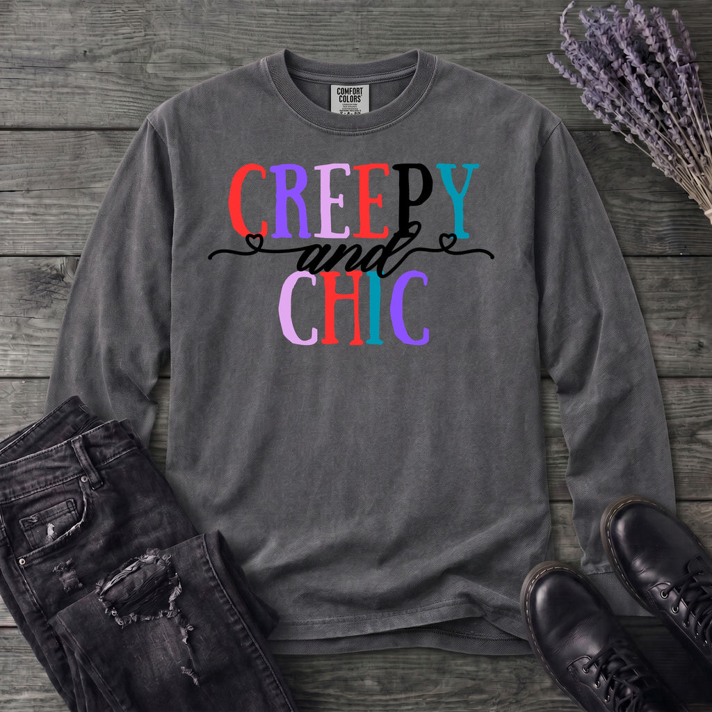 Creepy And Chic Long Sleeve T-Shirt