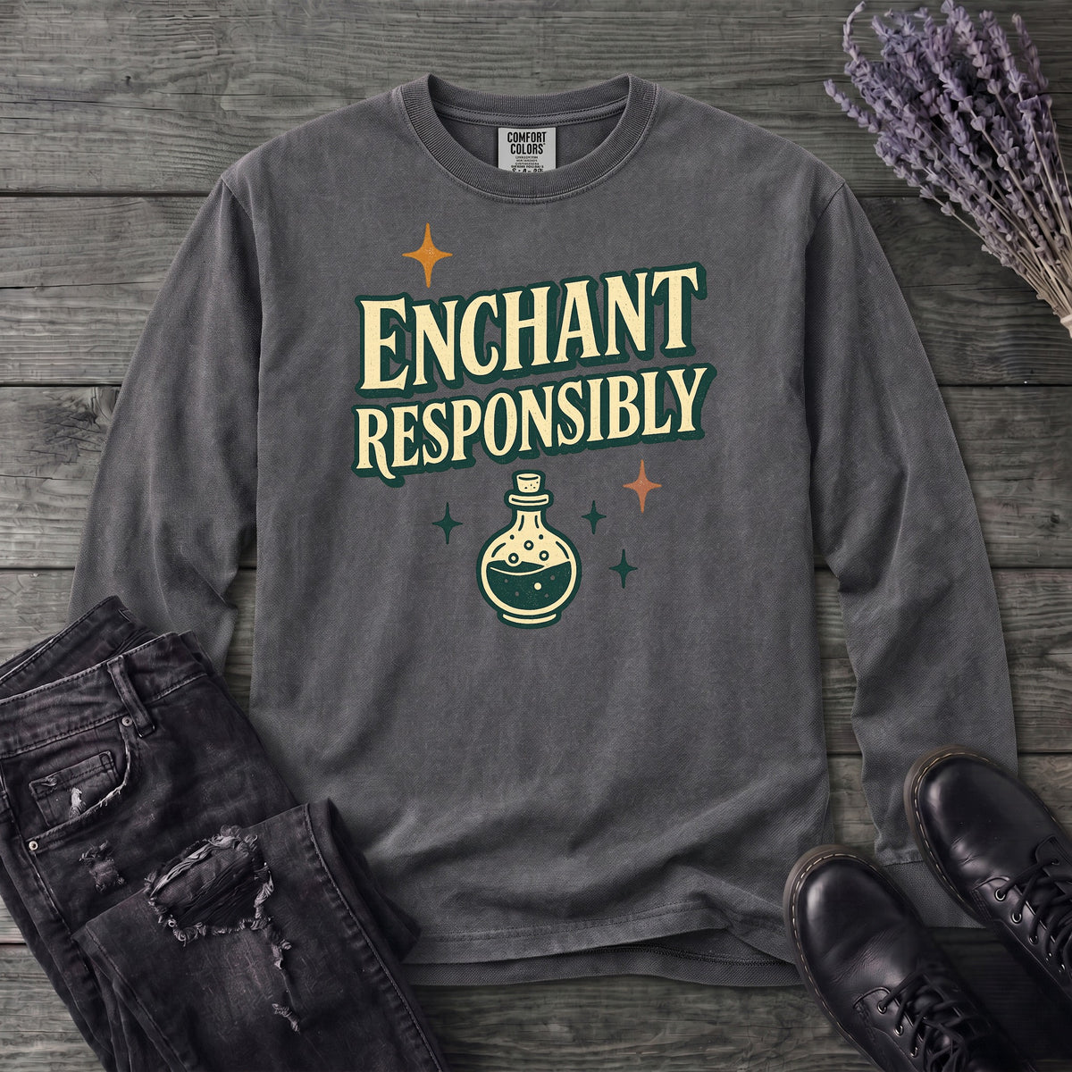 Enchant Responsibly Long Sleeve T-Shirt