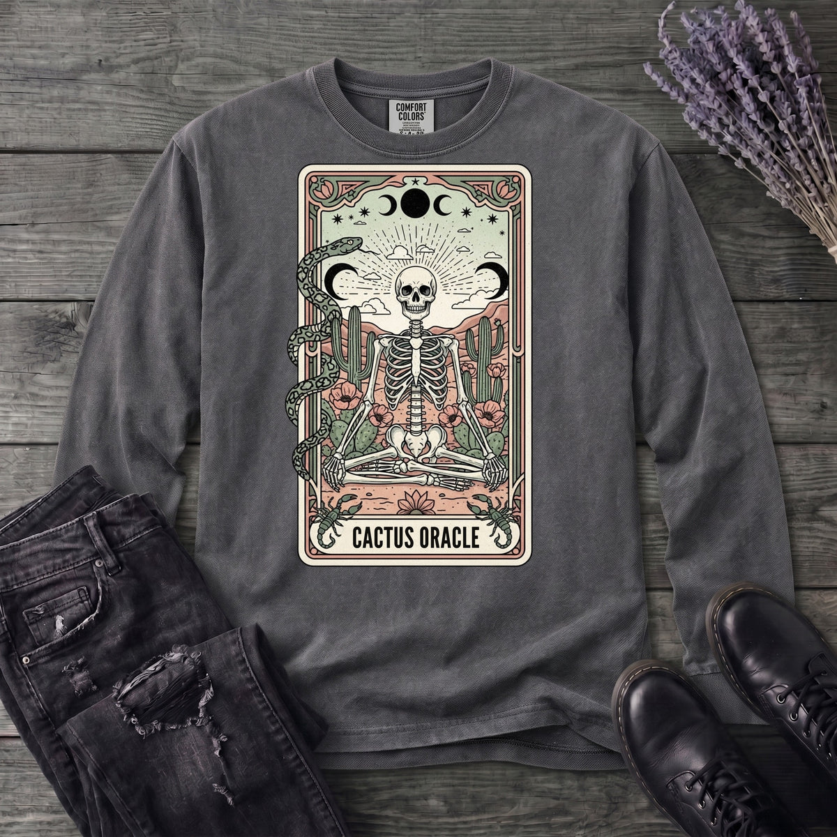 Cactus Oracle Long Sleeve T-Shirt