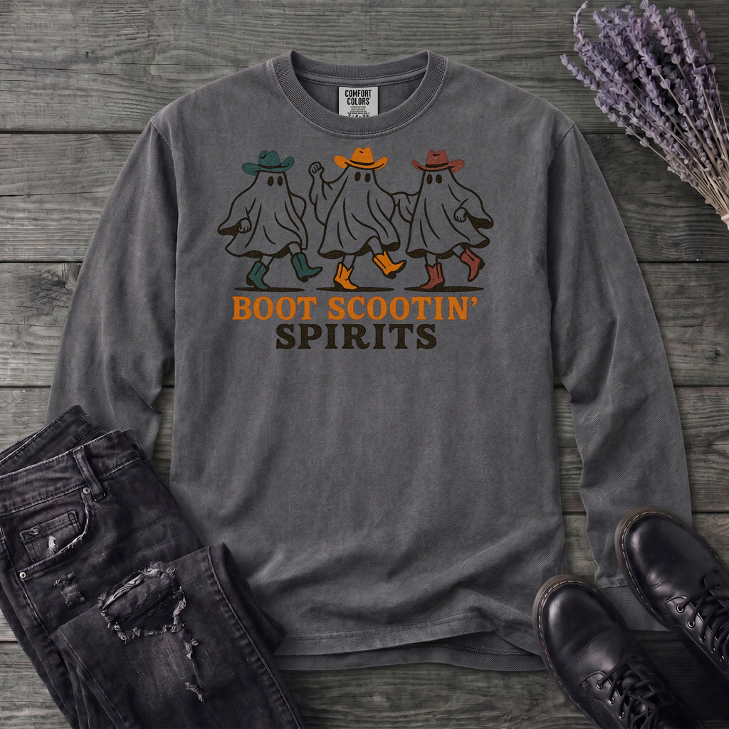 Boot Scootin Spirits Long Sleeve T-Shirt