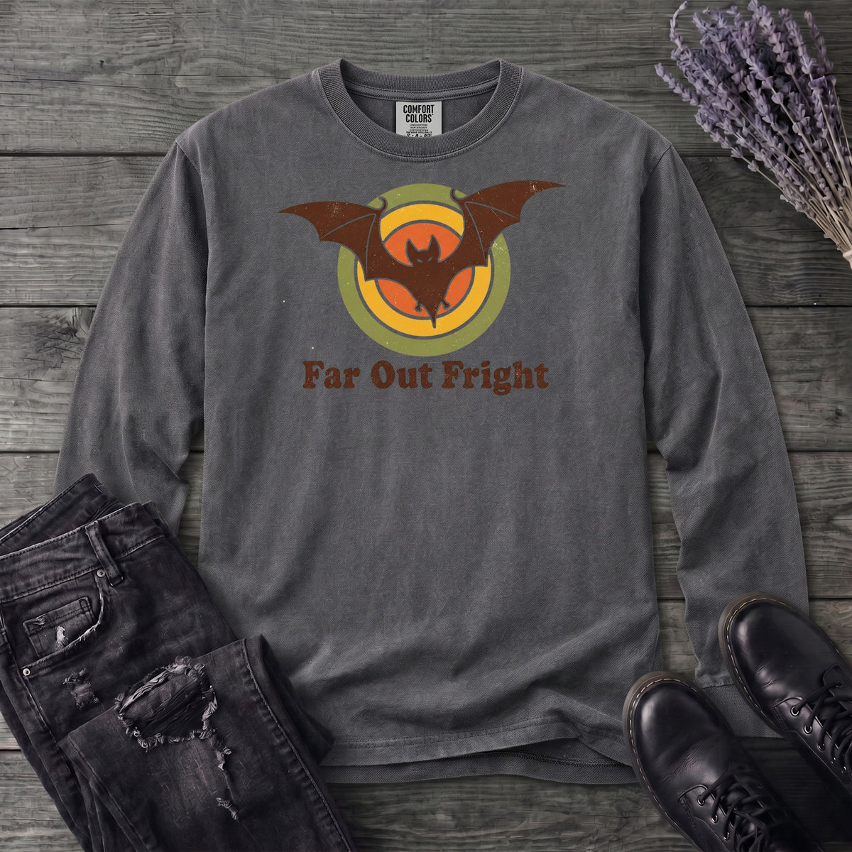 Far Out Fright Long Sleeve T-Shirt