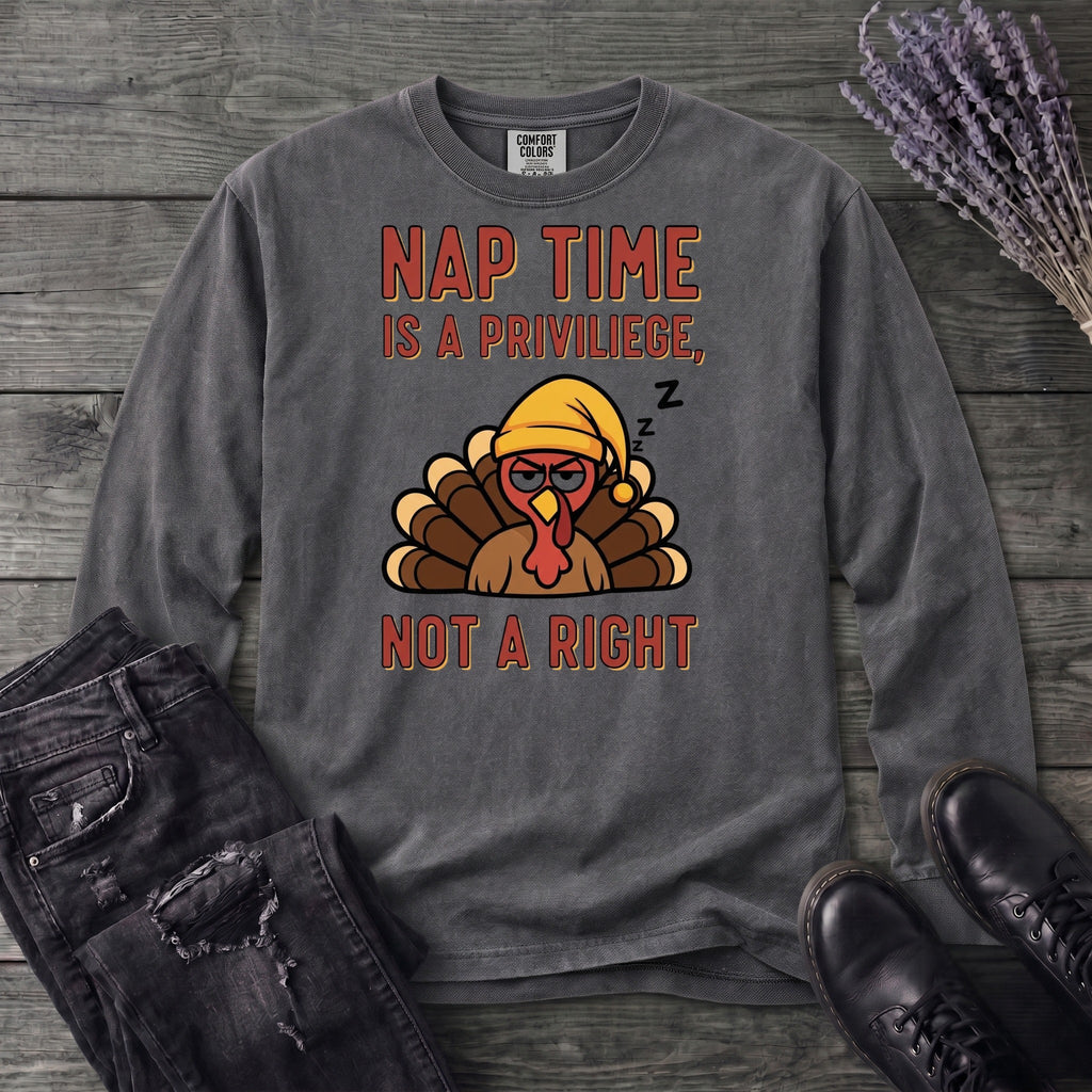 Nap Time Long Sleeve T-Shirt