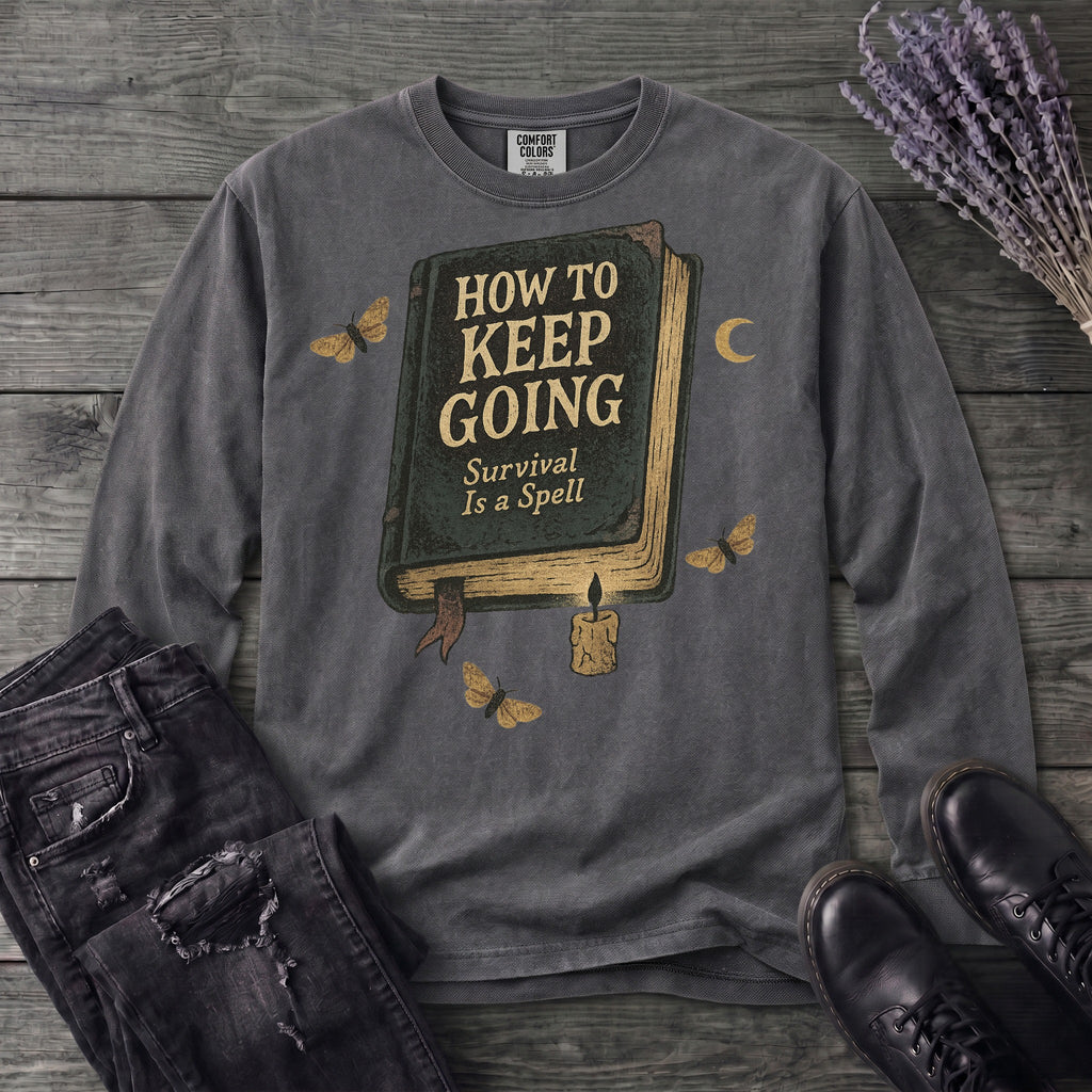 Survival Is A Spell Long Sleeve T-Shirt