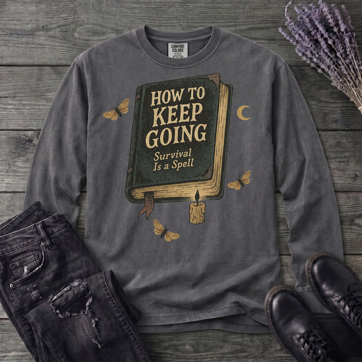 Survival Is A Spell Long Sleeve T-Shirt