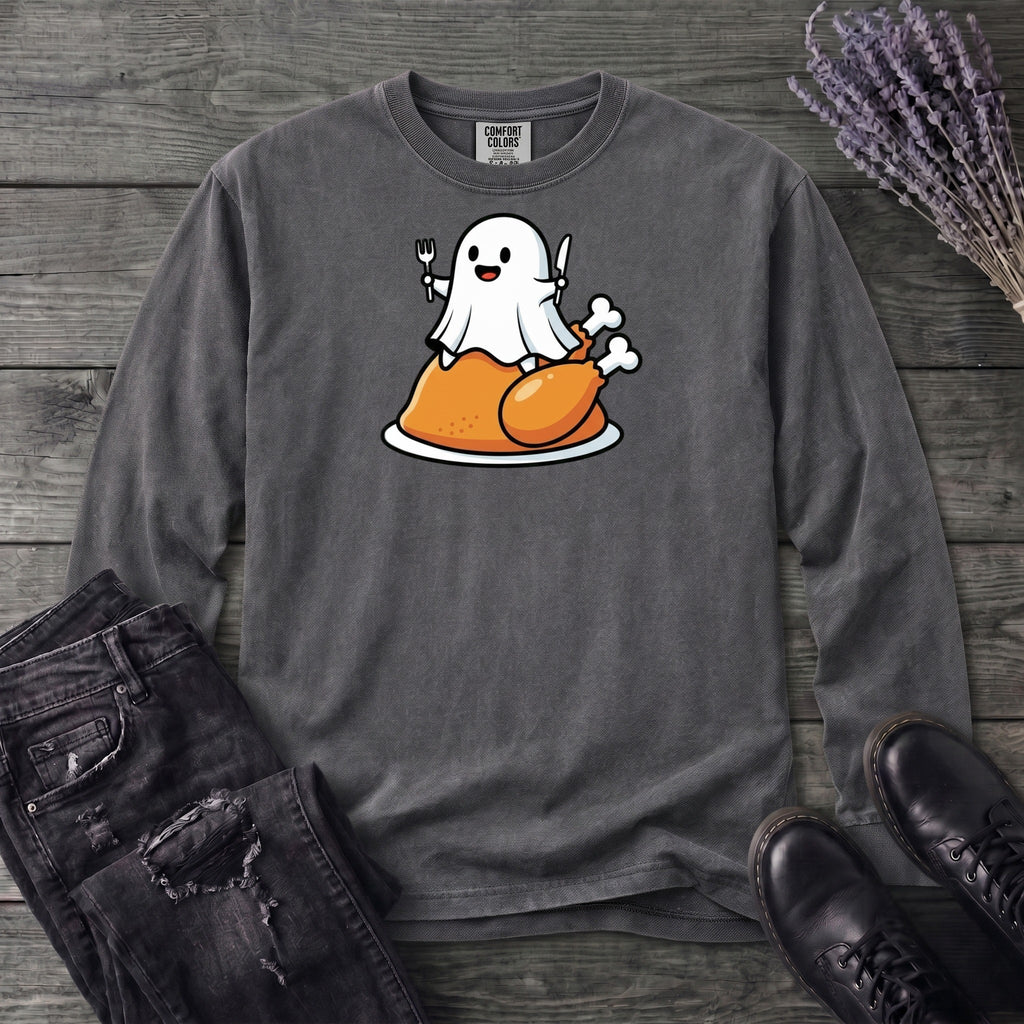 Ghost On Turkey Long Sleeve T-Shirt