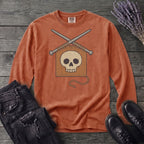 Knit Skull Long Sleeve T-Shirt
