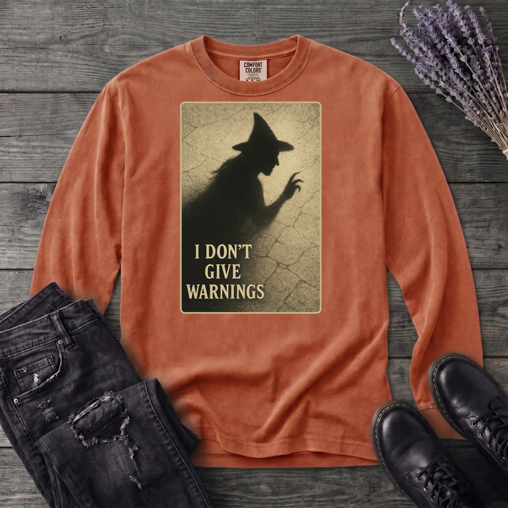 No Warnings Long Sleeve T-Shirt
