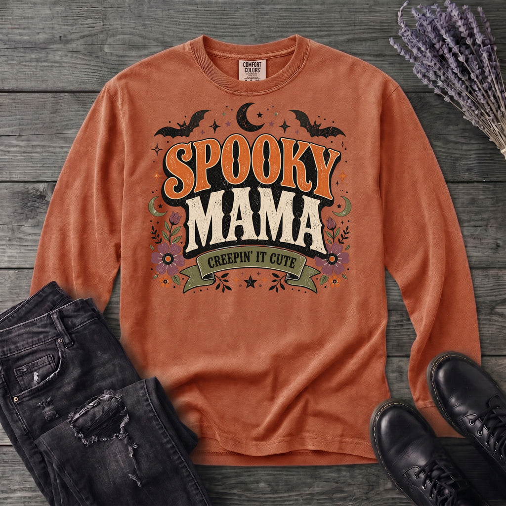 Spooky Mama Long Sleeve T-Shirt
