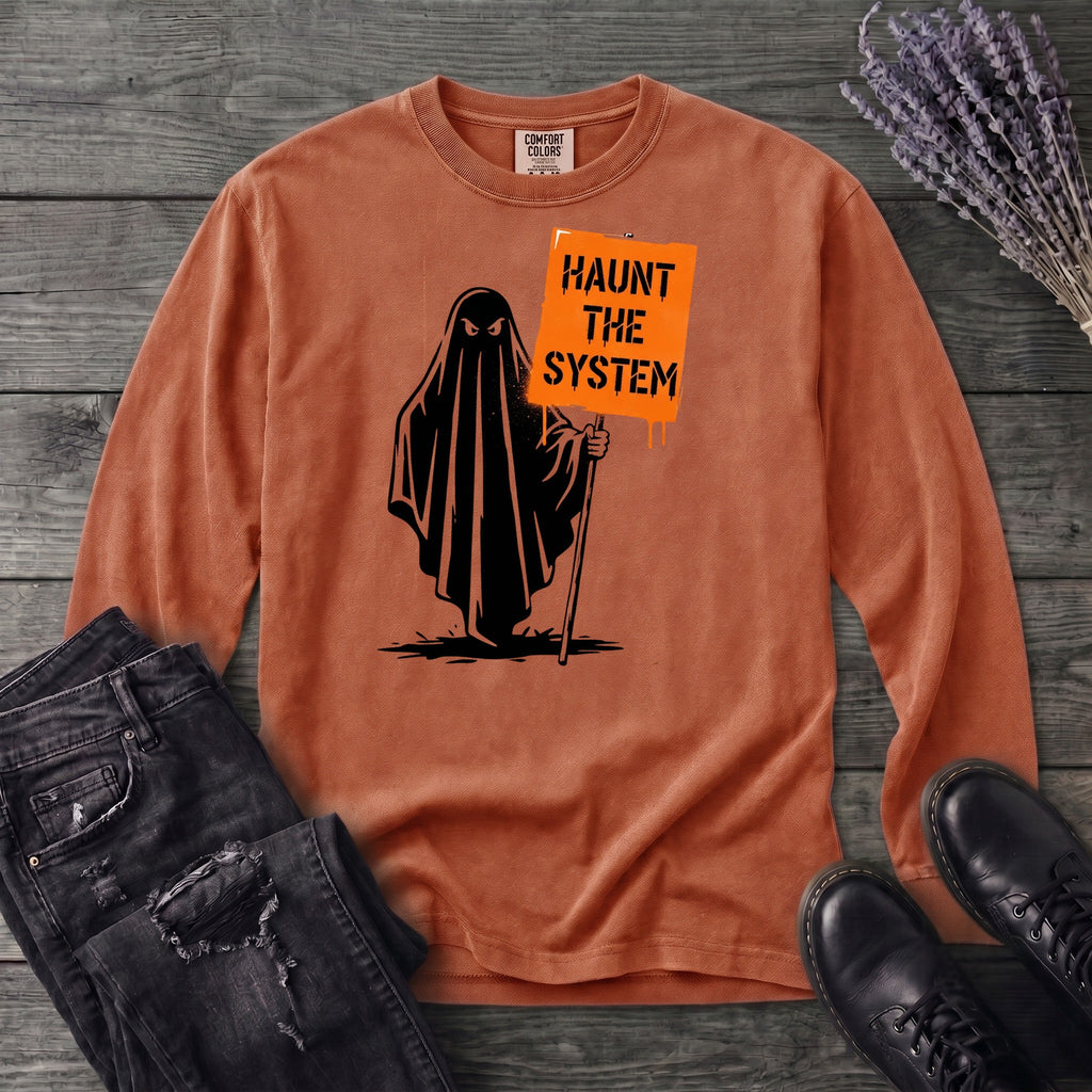 Haunt The System Long Sleeve T-Shirt