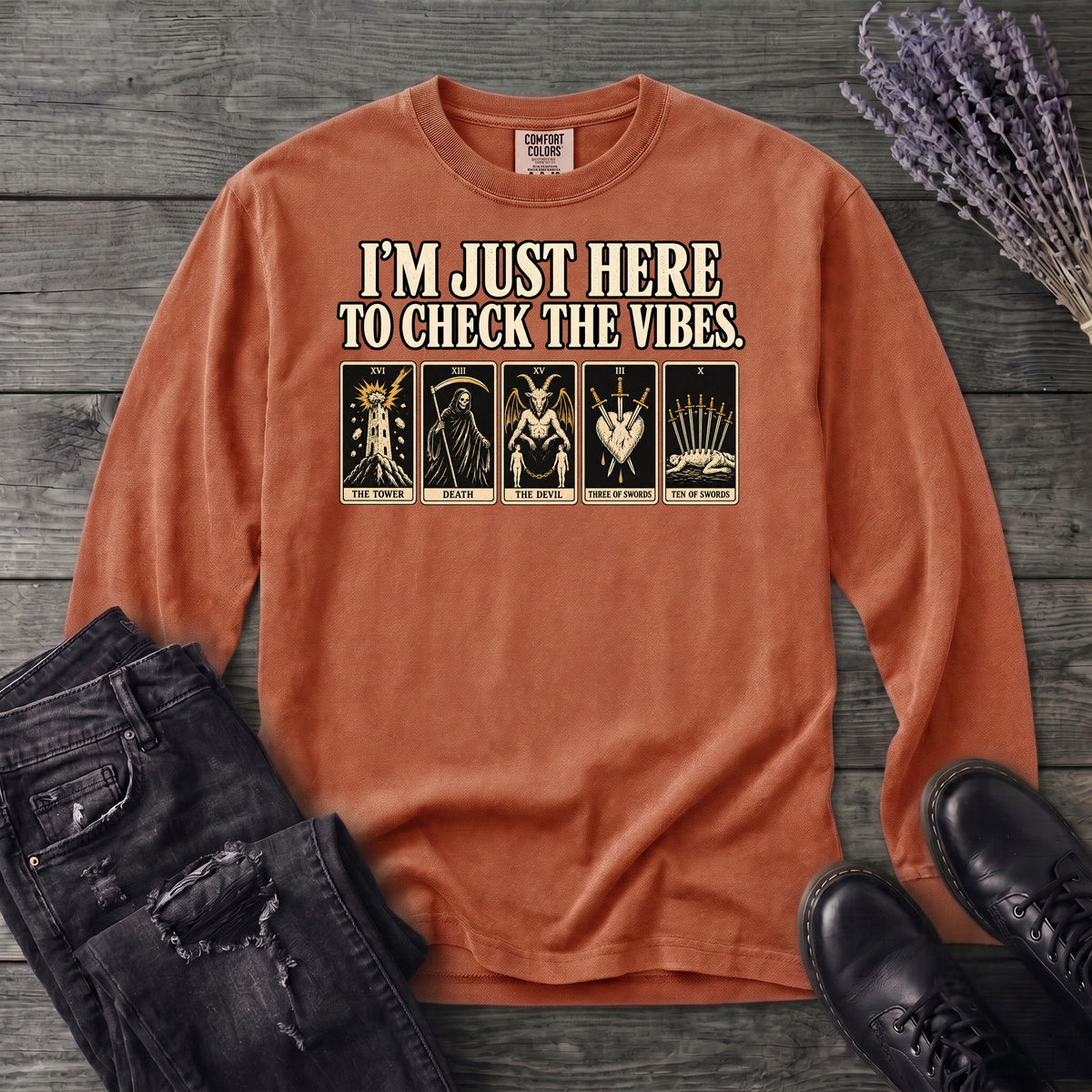 Check The Vibes Long Sleeve T-Shirt