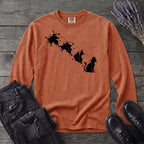 Inkblot Cat Long Sleeve T-Shirt