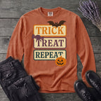 Trick Treat Repeat Muted Long Sleeve T-Shirt