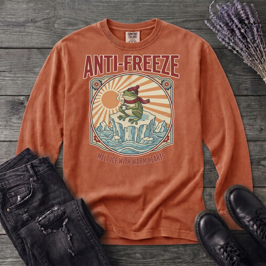 Anti Freeze Frog Long Sleeve T-Shirt