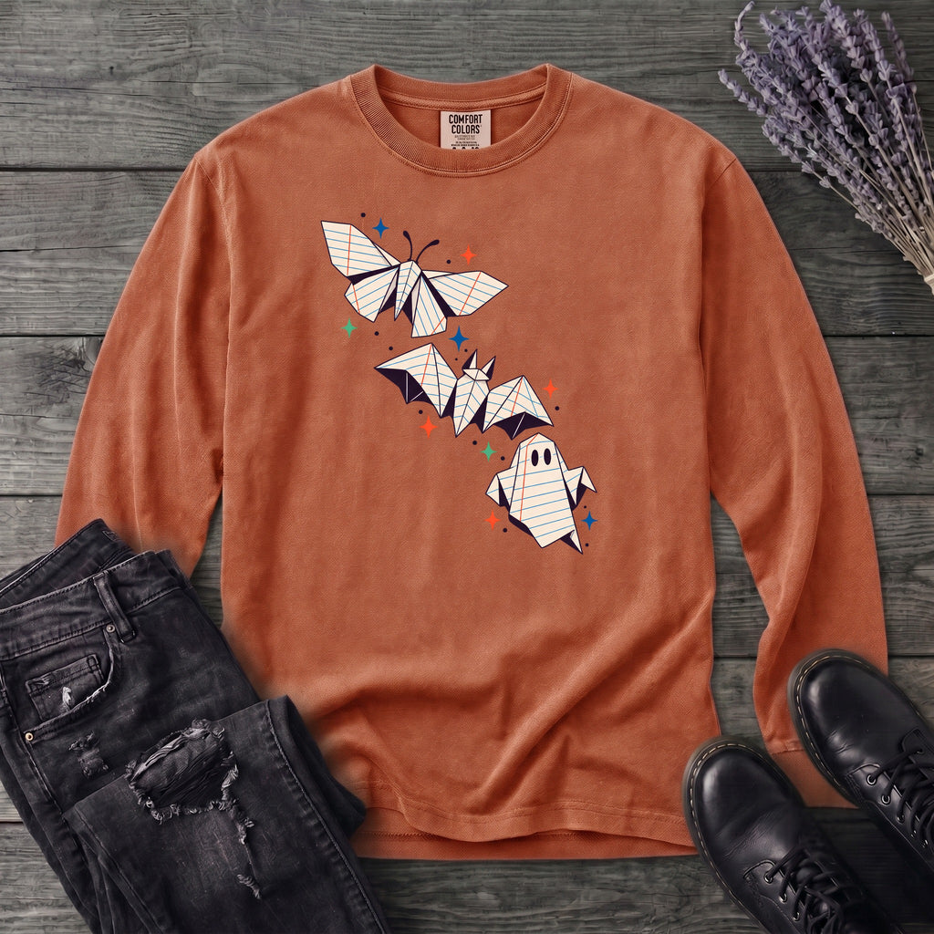 Spooky Notes Long Sleeve T-Shirt