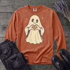 Ghost Heart Hands Long Sleeve T-Shirt