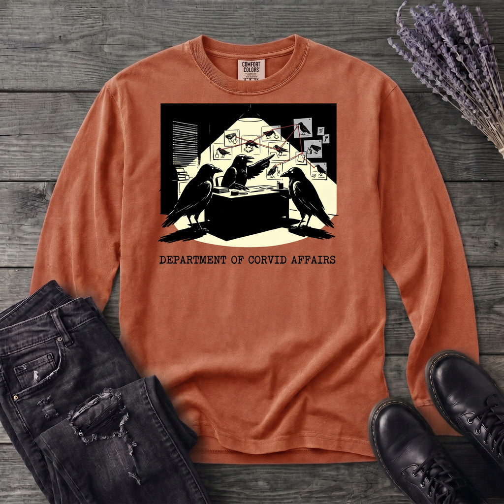 Department of Corvid Affairs Long Sleeve T-Shirt