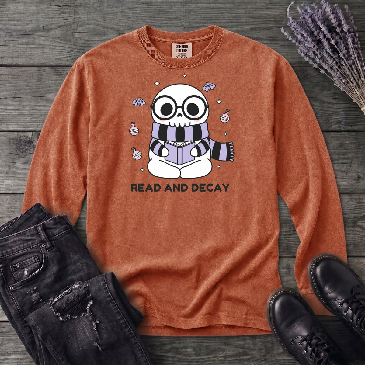 Read And Decay Long Sleeve T-Shirt